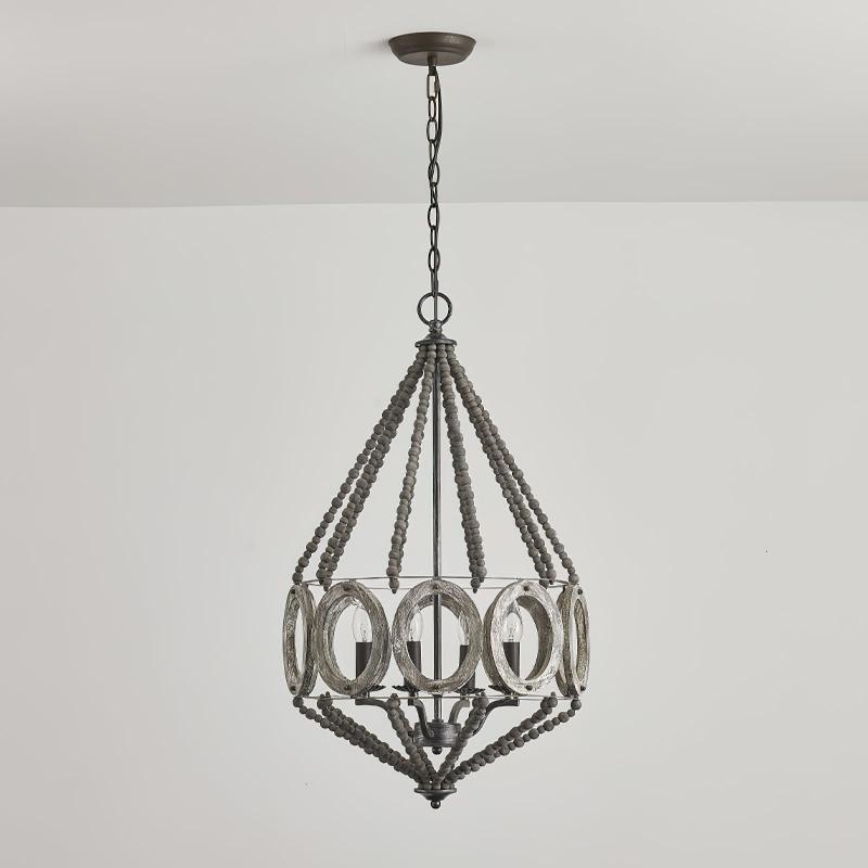 Freyza | Zasorila Vintage-Holzleuchte – Vintage-Esszimmer-Wohnzimmer