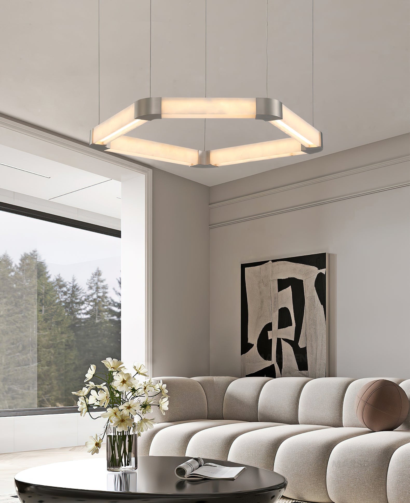 Freyza | Celaeisra Unique Single Chandelier – Dining Room Living Room