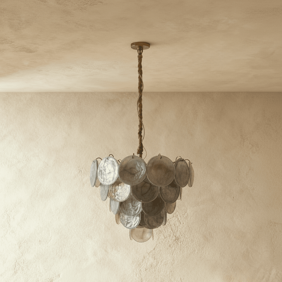 Freyza - Modern Cascading Glass Dining Room Chandelier Light