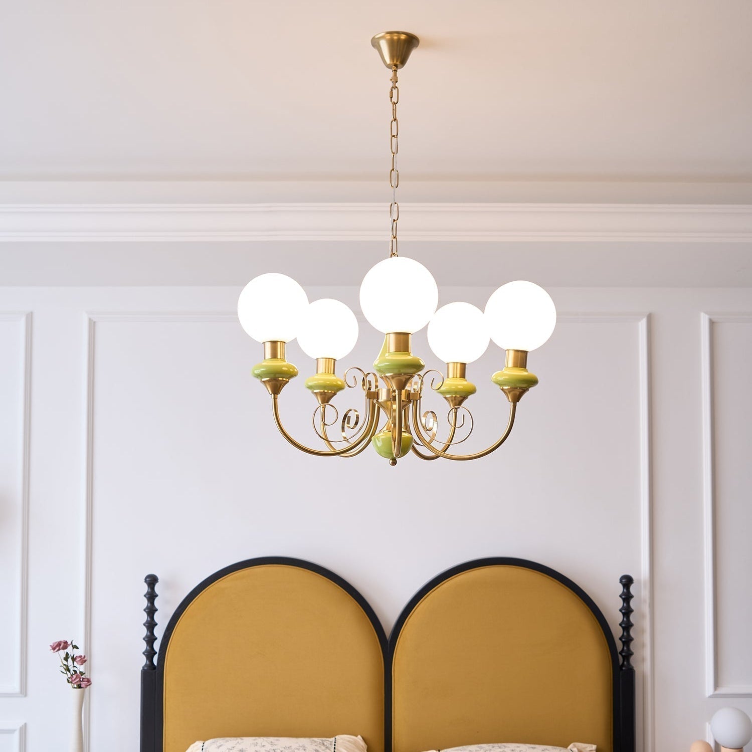 Freyza | Glass Chandelier – Dining Room Living Room