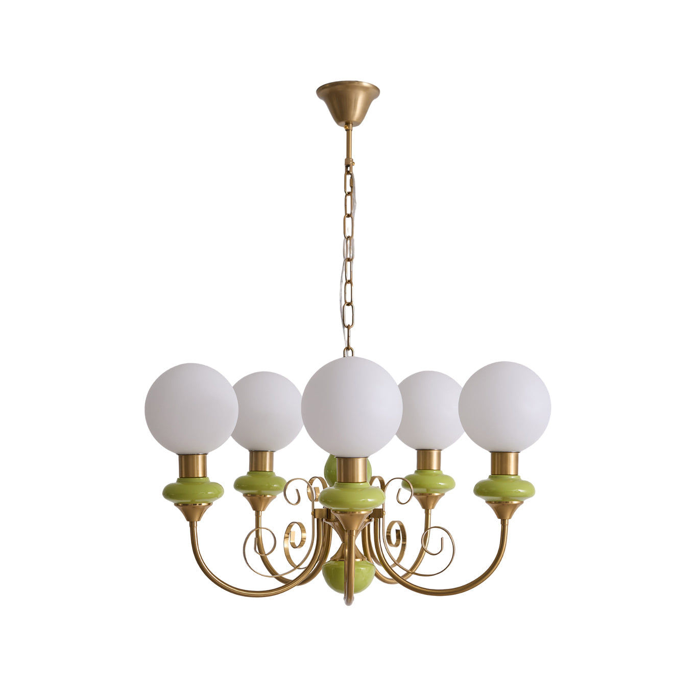 Freyza | Lustre en verre d’art nordique Evsolia – Salle à manger et salon nordiques