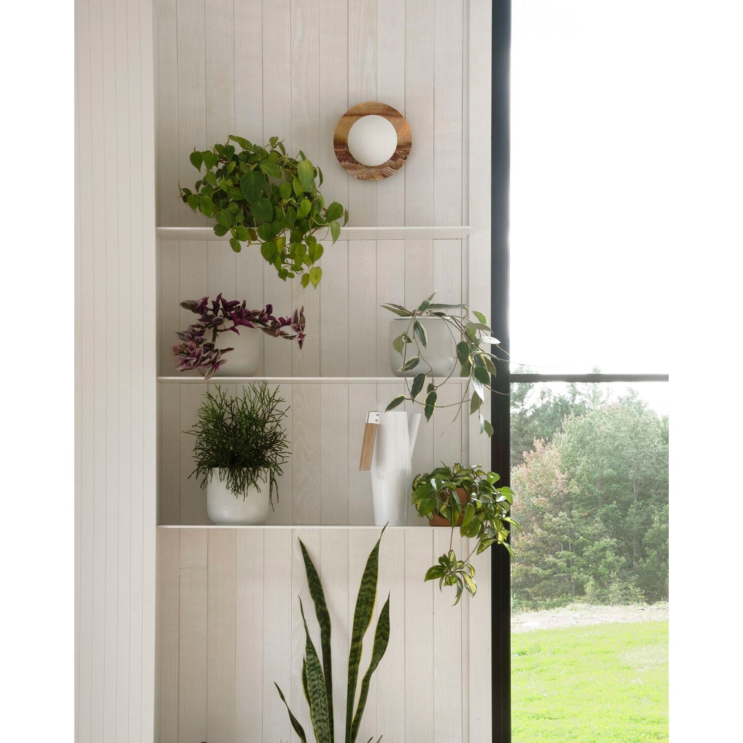 Freyza | Ovyna Onyx Glass Glass Wall Light – Bedroom Hallway