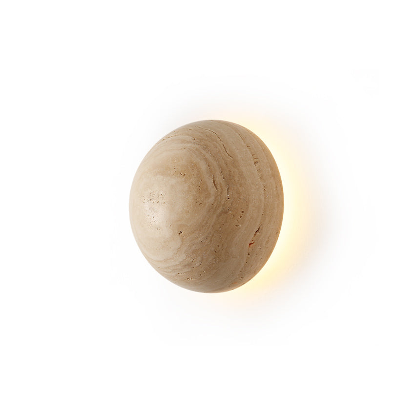 Freyza | Cinorisra Stone Travertine Wall Light – Bedroom Hallway