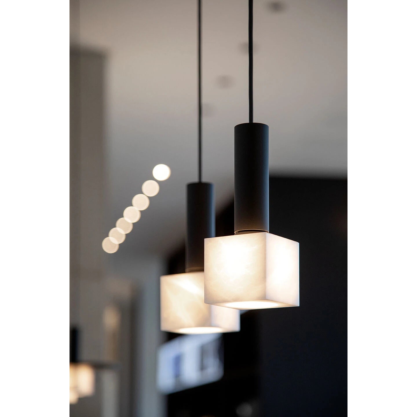 Freyza | Lymiror Alabaster Pendant Pendant Light – Kitchen Dining Room