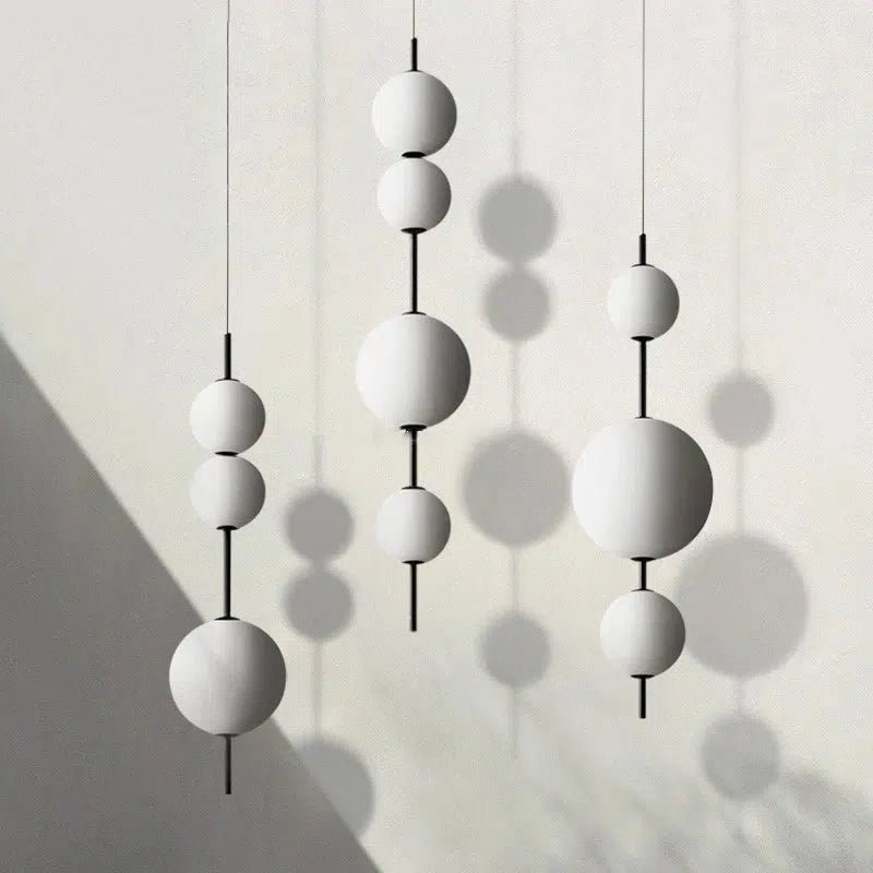 Freyza - OrbitalGlow | Modern Elegant Metal Glass Kitchen Pendant Lighting