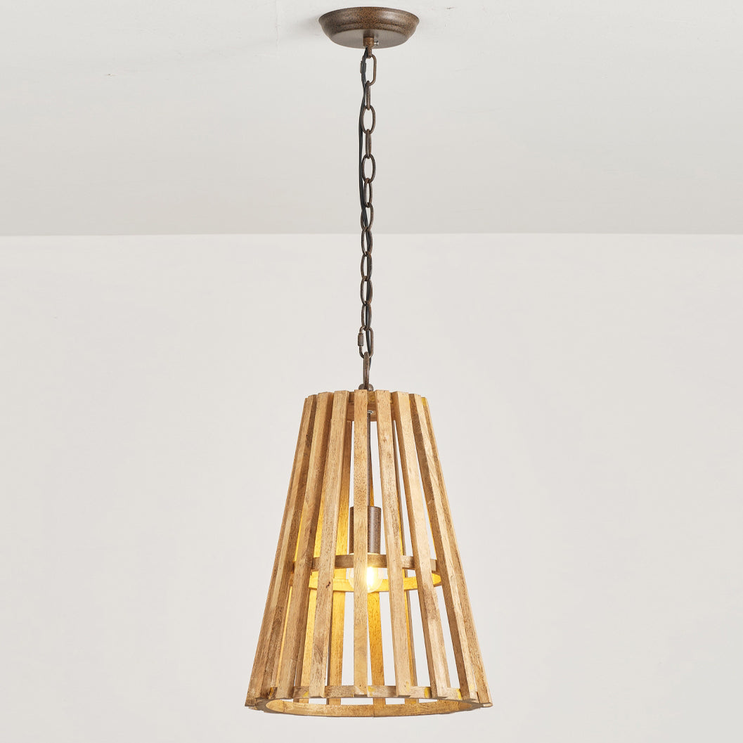 Freyza | Avsolel Wooden Pendant Wood Pendant Light – Kitchen Dining Room