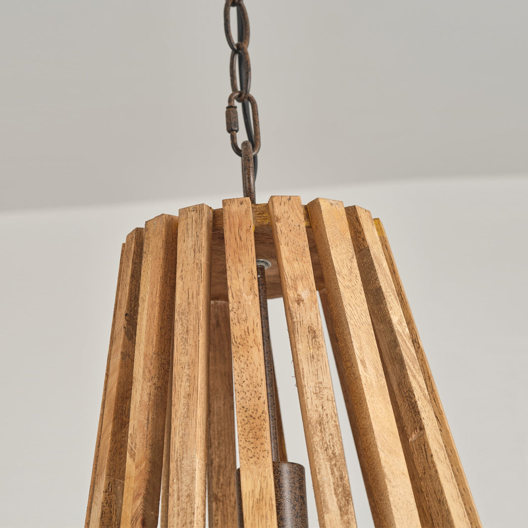 Freyza | Avsolel Wooden Pendant Wood Pendant Light – Kitchen Dining Room