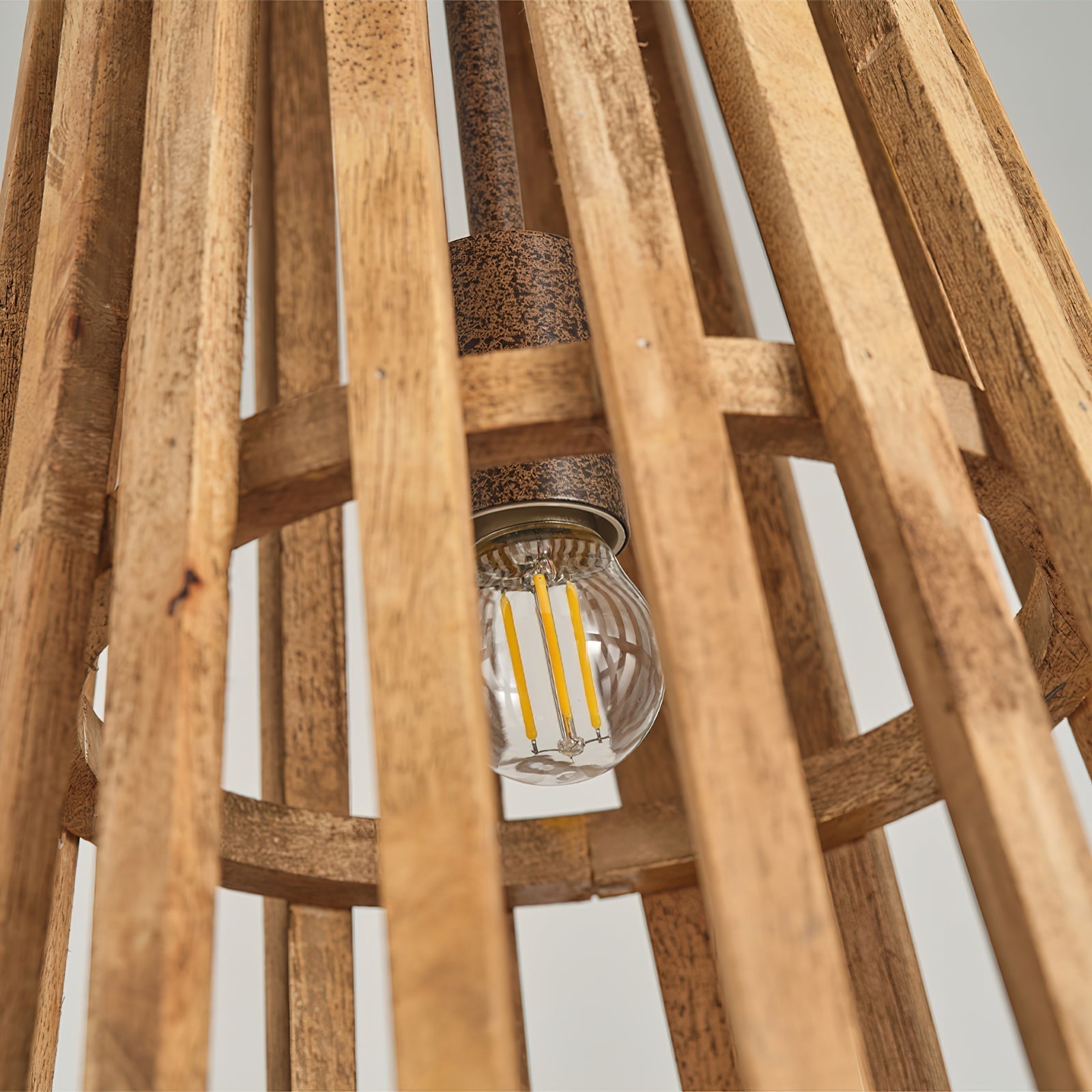 Freyza | Avsolel Wooden Pendant Wood Pendant Light – Kitchen Dining Room