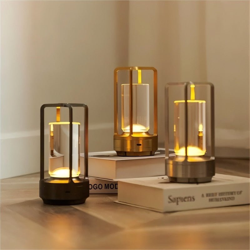 OrenaLight | Stylish Rechargeable Aluminum Table Lamp with Dimming 4