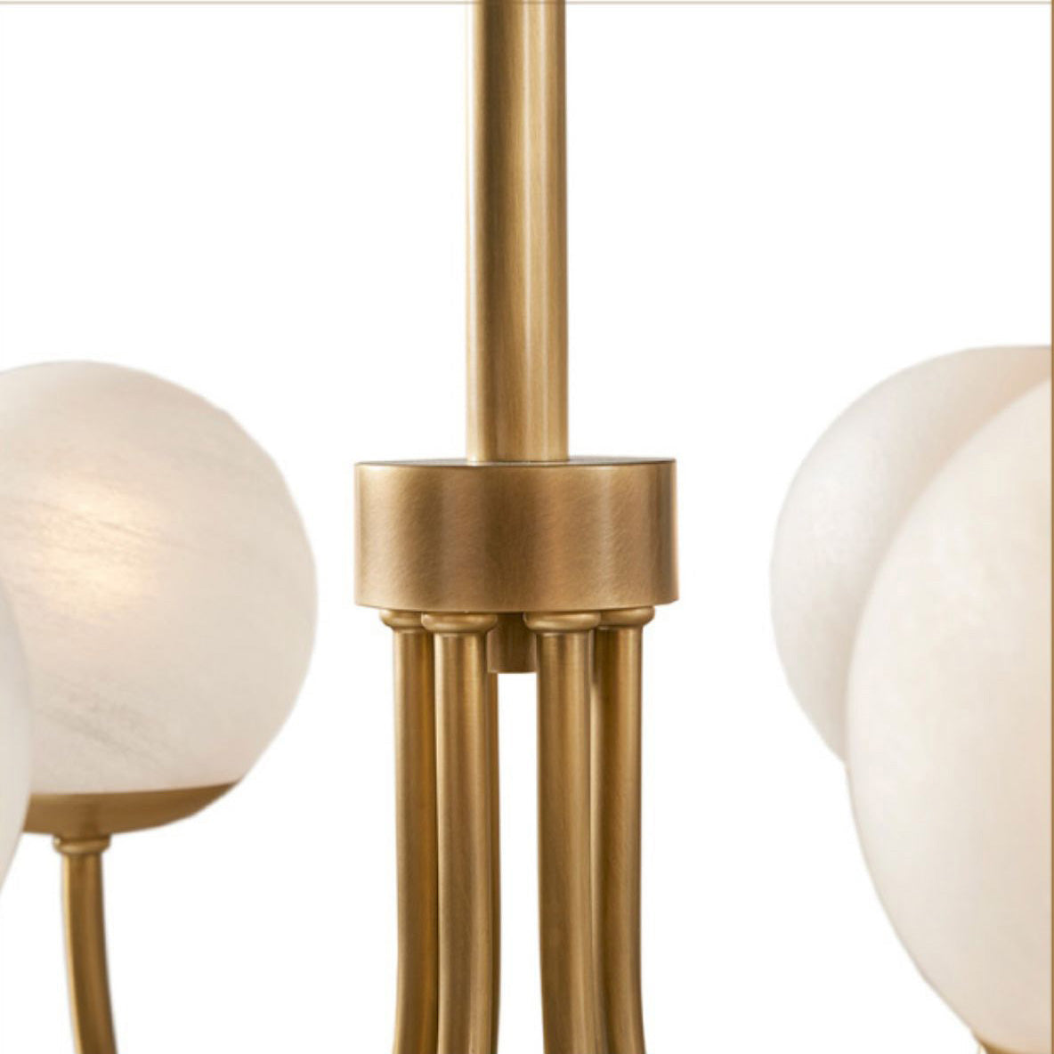 Freyza | Sysoraris Nordic Art Brass Glass Chandelier – Nordic Dining Room Living Room