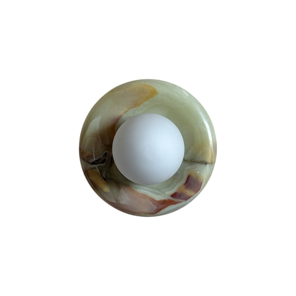 Freyza | Vivina Cyan Jade Wandleuchte – Schlafzimmer, Flur