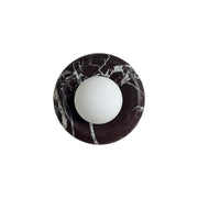Freyza | Uzorionis Nordic Art Glass Marble Wall Light – Nordic Bedroom Hallway