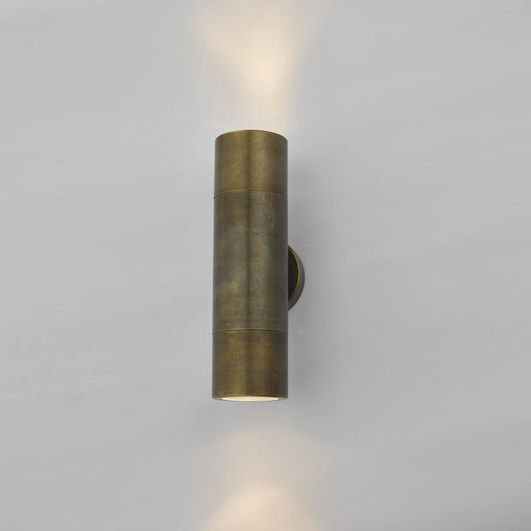 Ortega | Brass Up/Down Outdoor Wall Light with IP65 Weather Protection | Elegant Dual-Direction Illumination for Patios 2