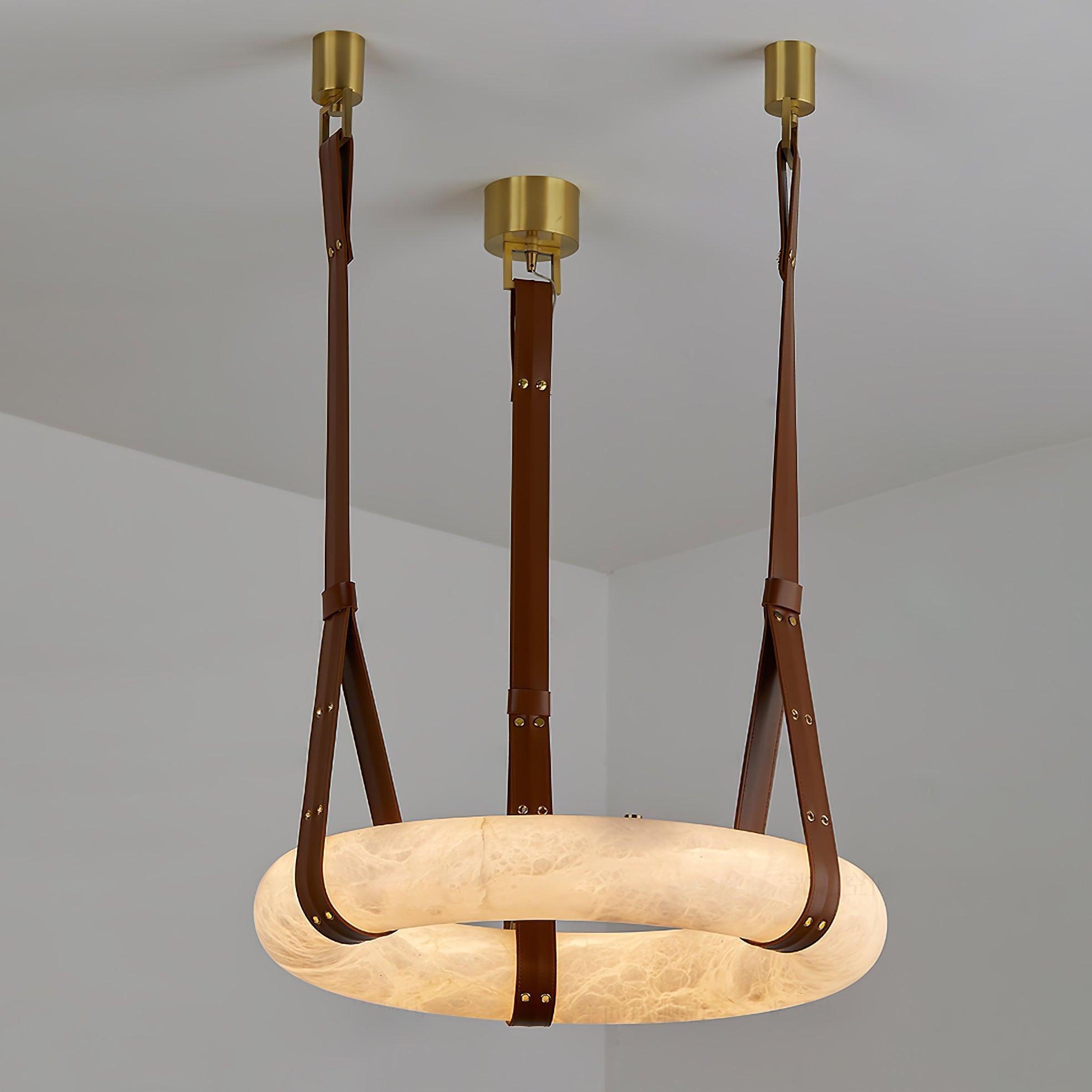 Freyza | Suspension en albâtre en toile – Cuisine et salle à manger scandinaves