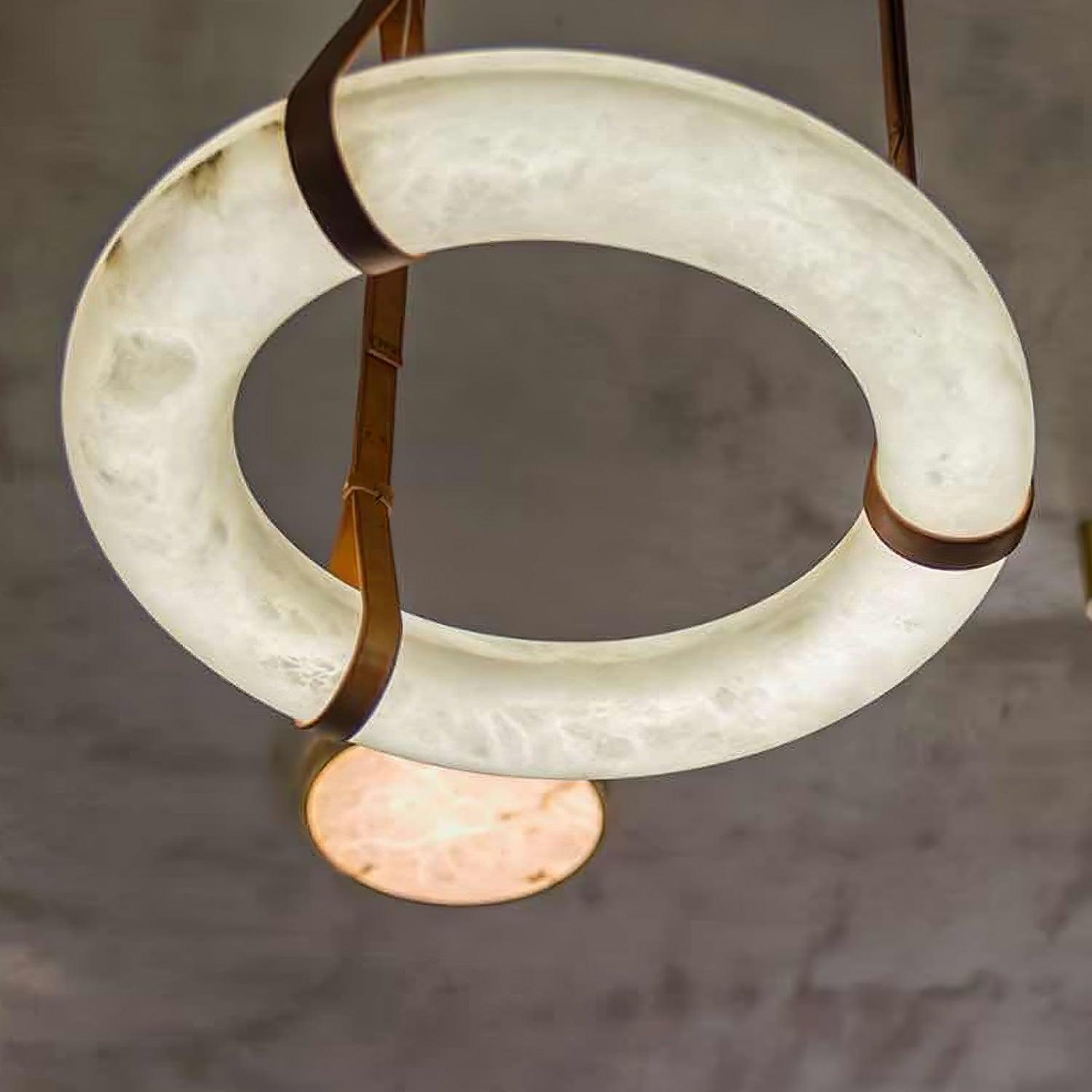 Freyza | Suspension en albâtre en toile – Cuisine et salle à manger scandinaves