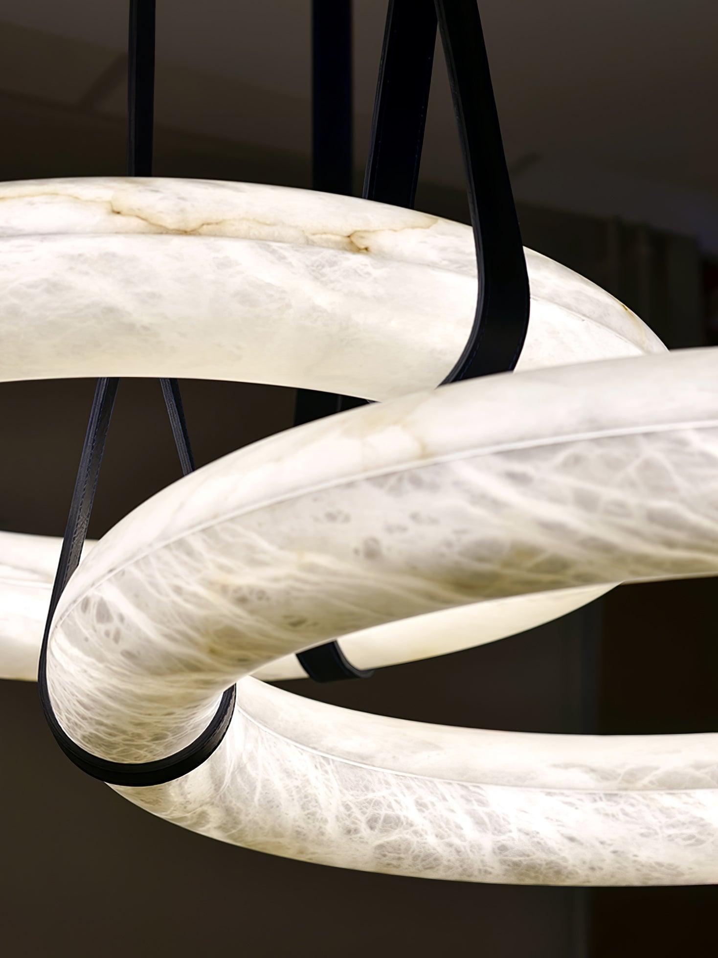 Freyza | Suspension en albâtre en toile – Cuisine et salle à manger scandinaves