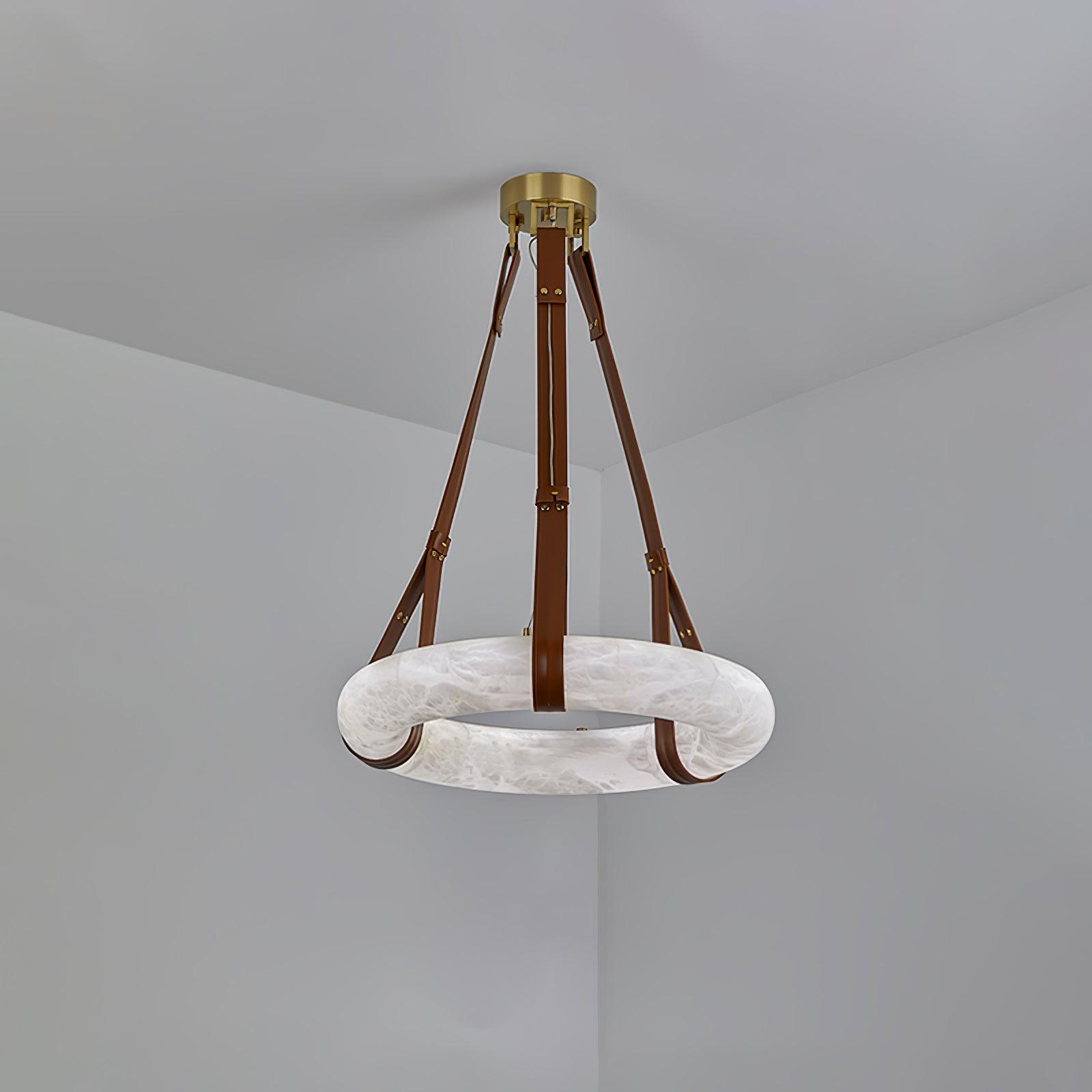 Freyza | Suspension en albâtre en toile – Cuisine et salle à manger scandinaves