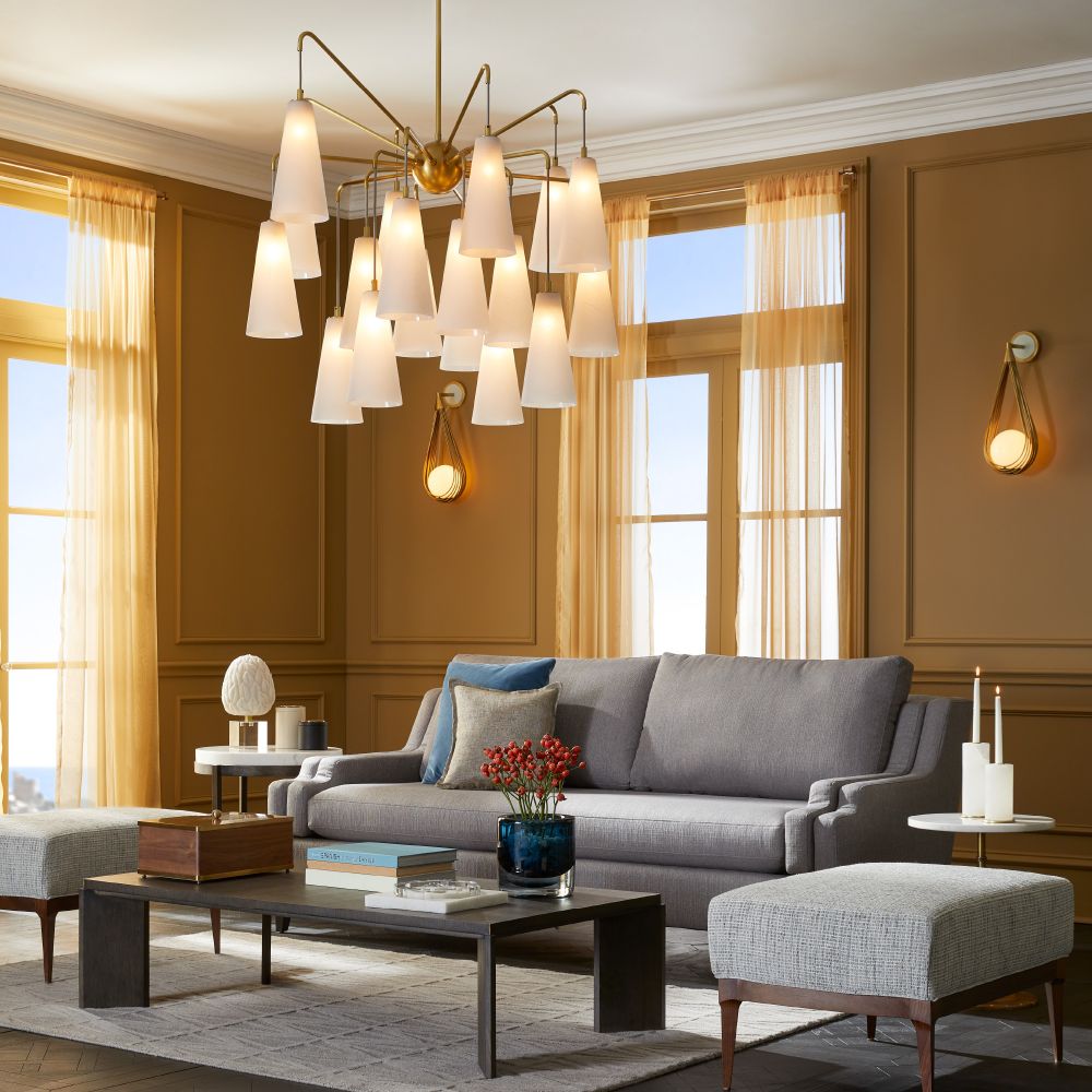 Freyza | Zemirir Brass Glass Brass Glass Wall Light – Bedroom Hallway