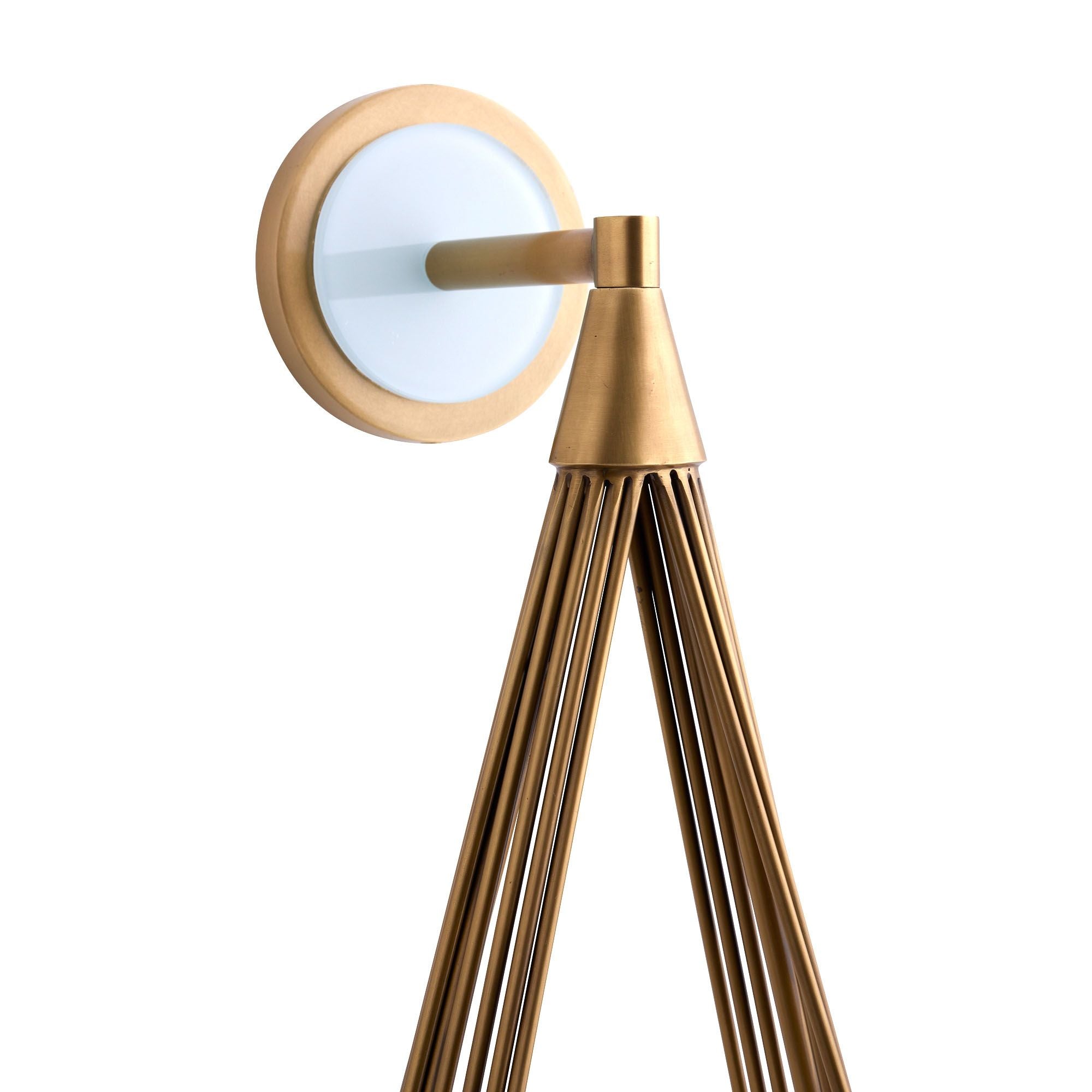Freyza | Zemirir Brass Glass Brass Glass Wall Light – Bedroom Hallway