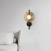 OysterGlow | Elegant Organic Glass Wall Lamp for Sophisticated Ambiance 1