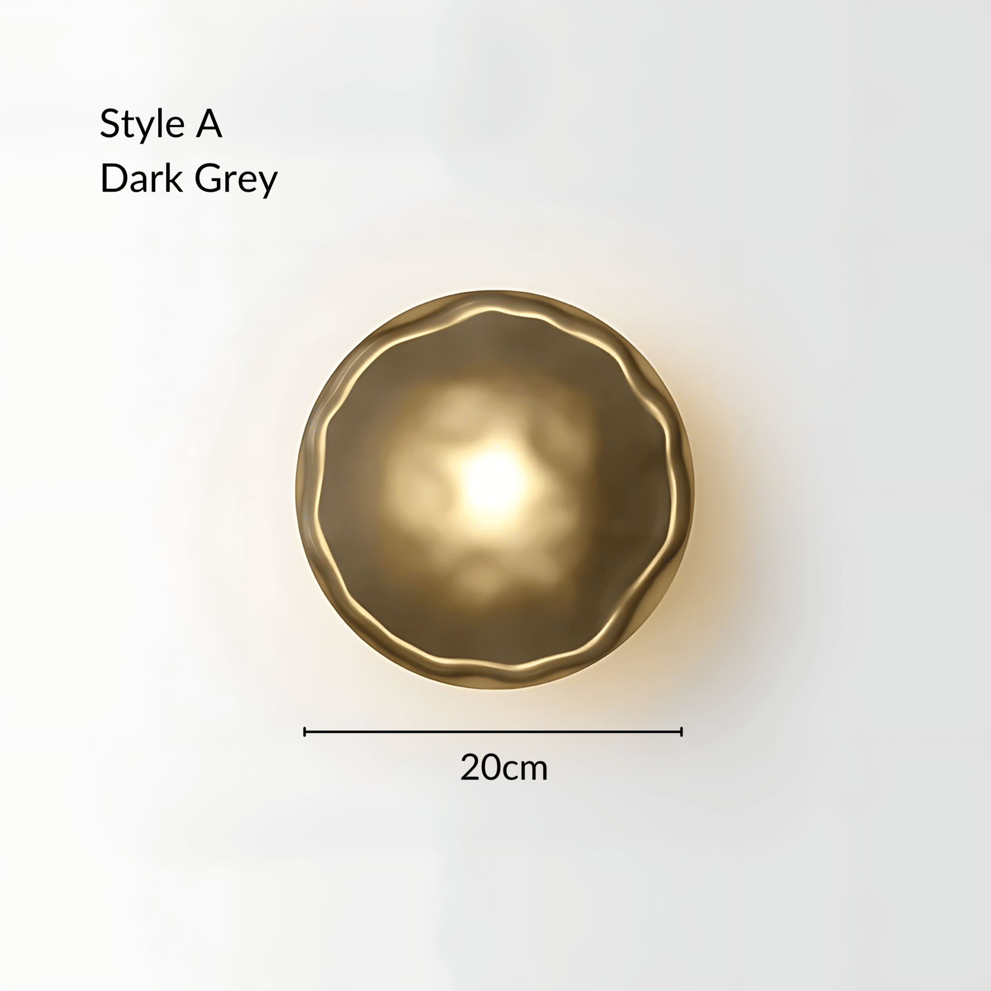 OysterGlow | Elegant Organic Glass Wall Lamp for Sophisticated Ambiance 18