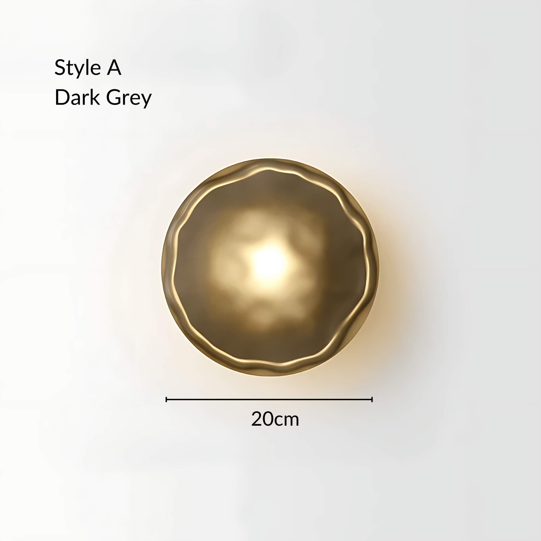 OysterGlow | Elegant Organic Glass Wall Lamp for Sophisticated Ambiance 18