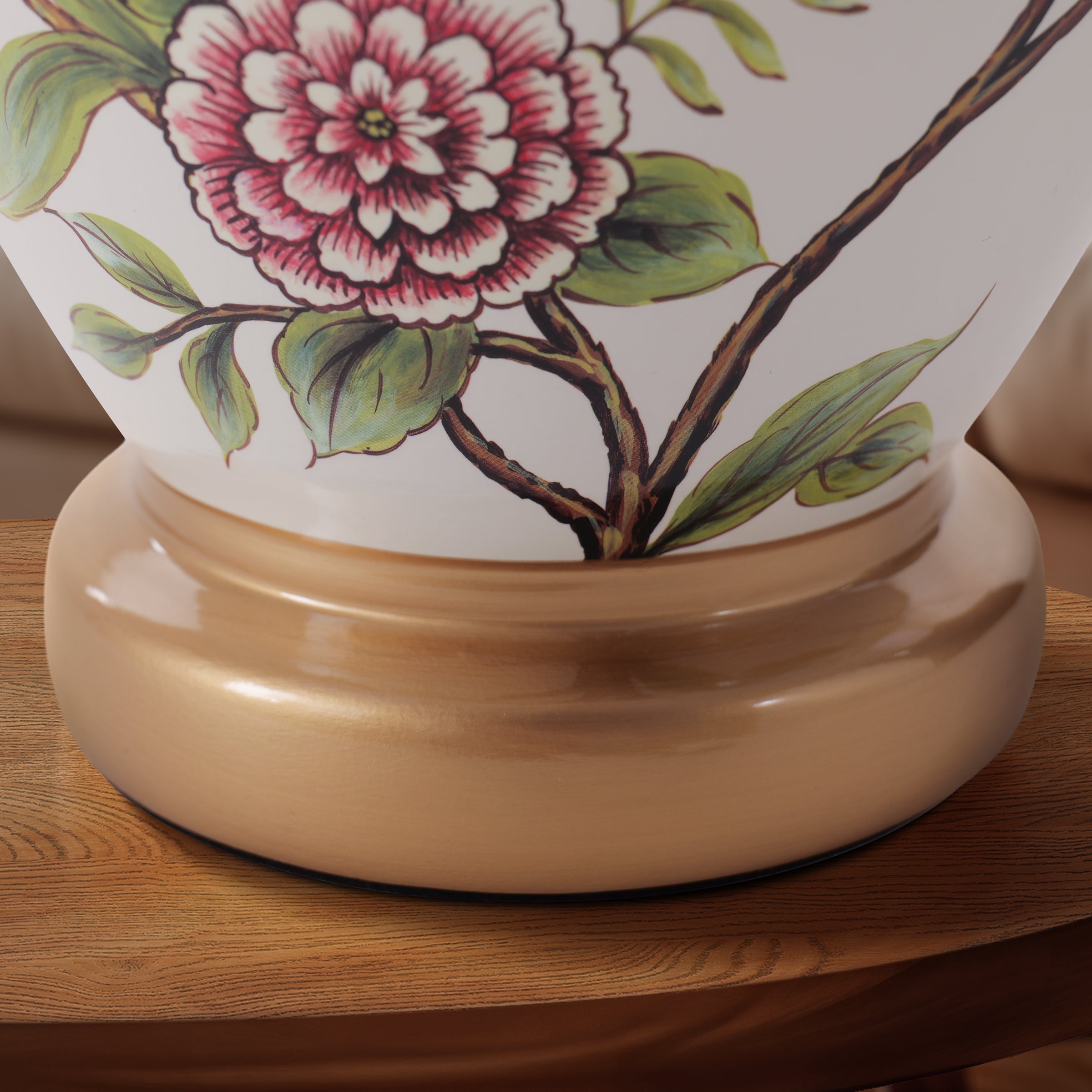 Ceramic Elegance | Timeless Hand-Painted Chinoiserie Table Lamp Collection 30