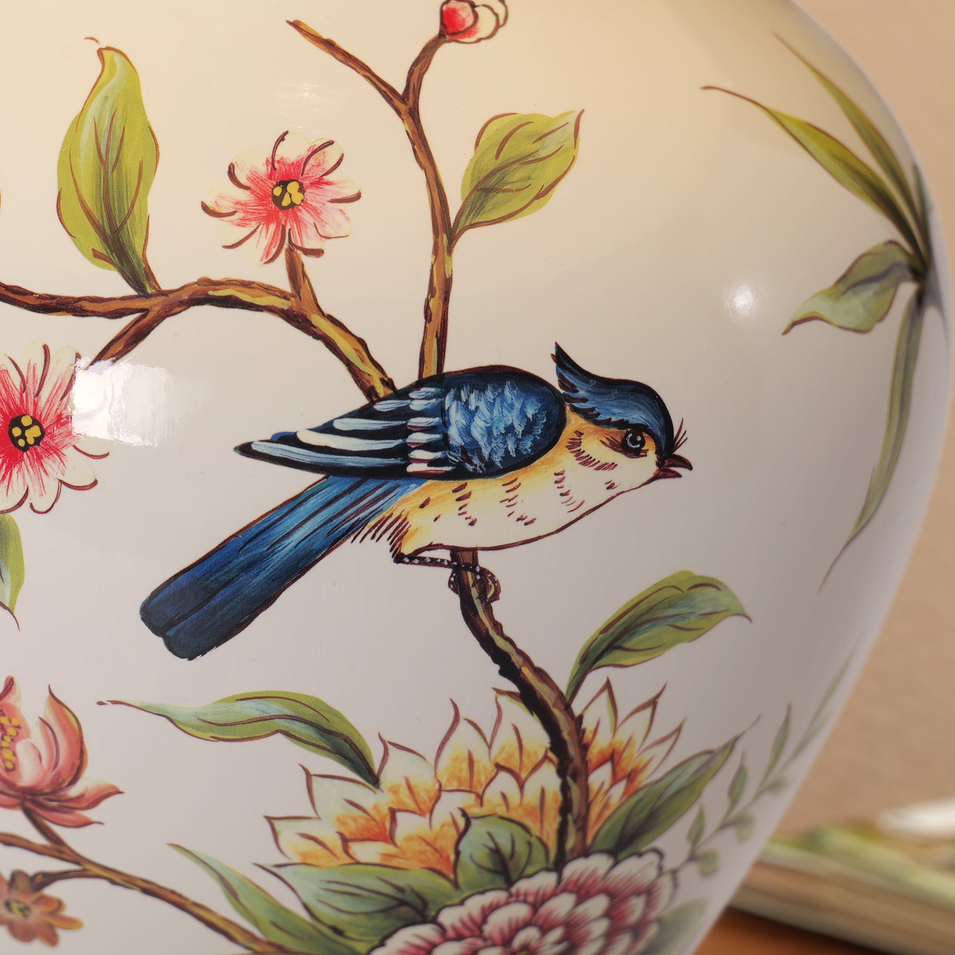 Ceramic Elegance | Timeless Hand-Painted Chinoiserie Table Lamp Collection 29