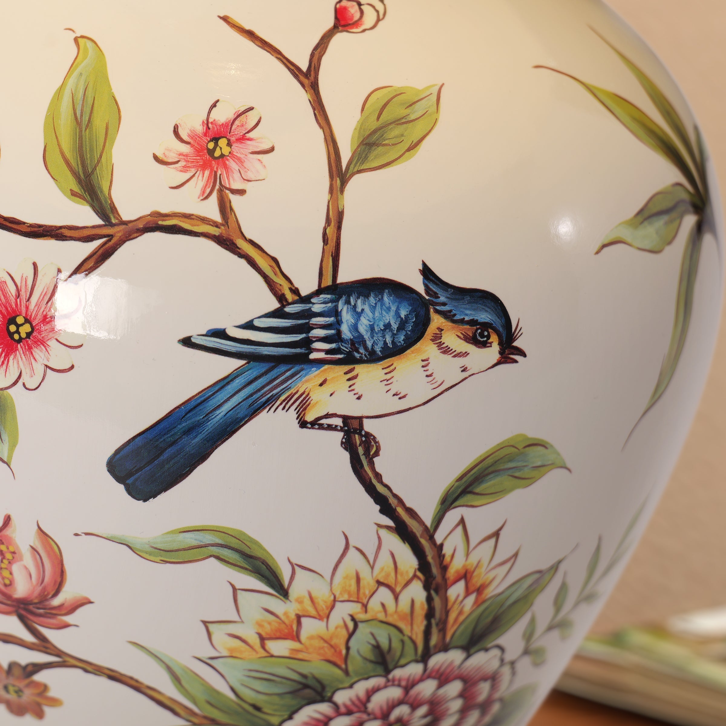 Ceramic Elegance | Timeless Hand-Painted Chinoiserie Table Lamp Collection 29