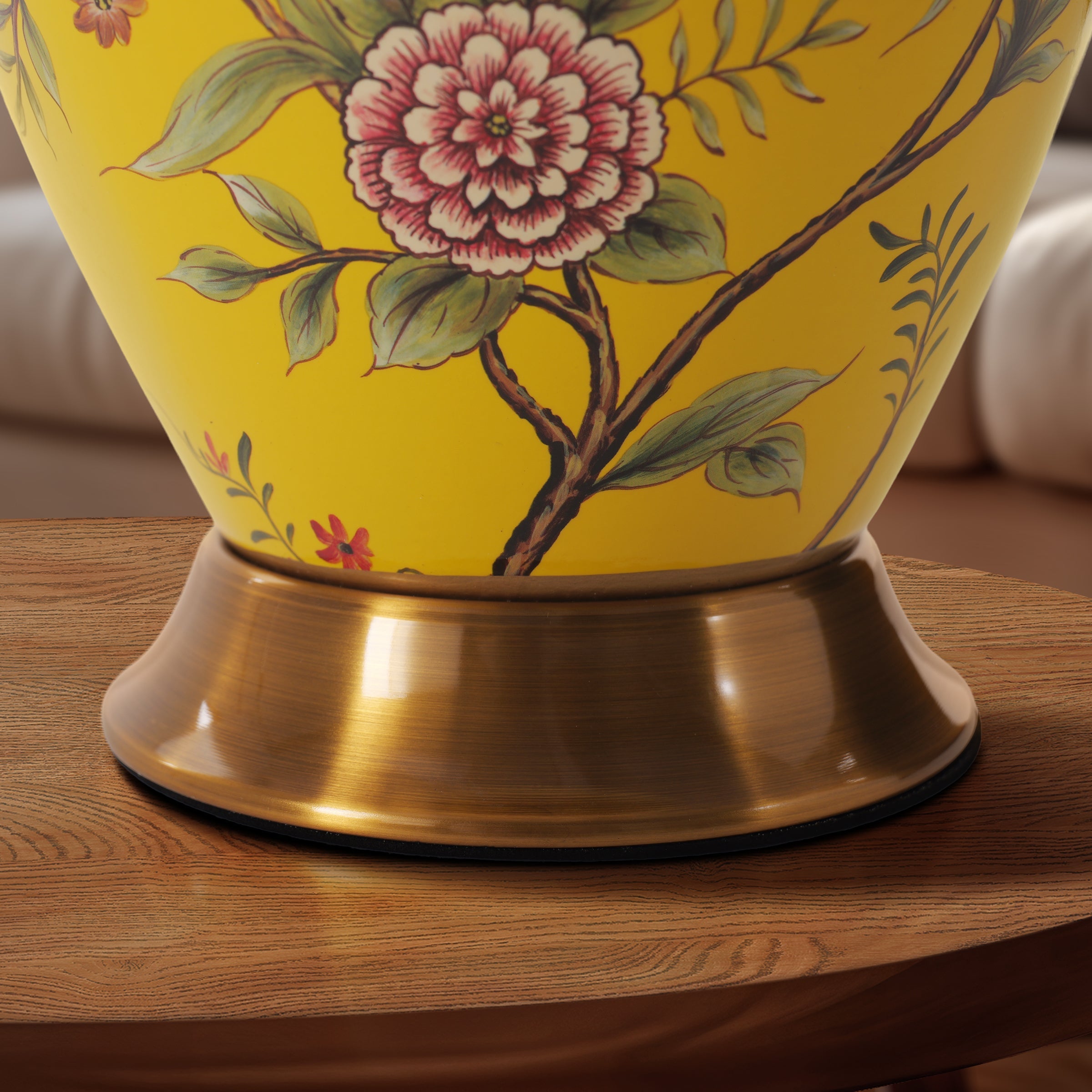 Ceramic Elegance | Timeless Hand-Painted Chinoiserie Table Lamp Collection 40