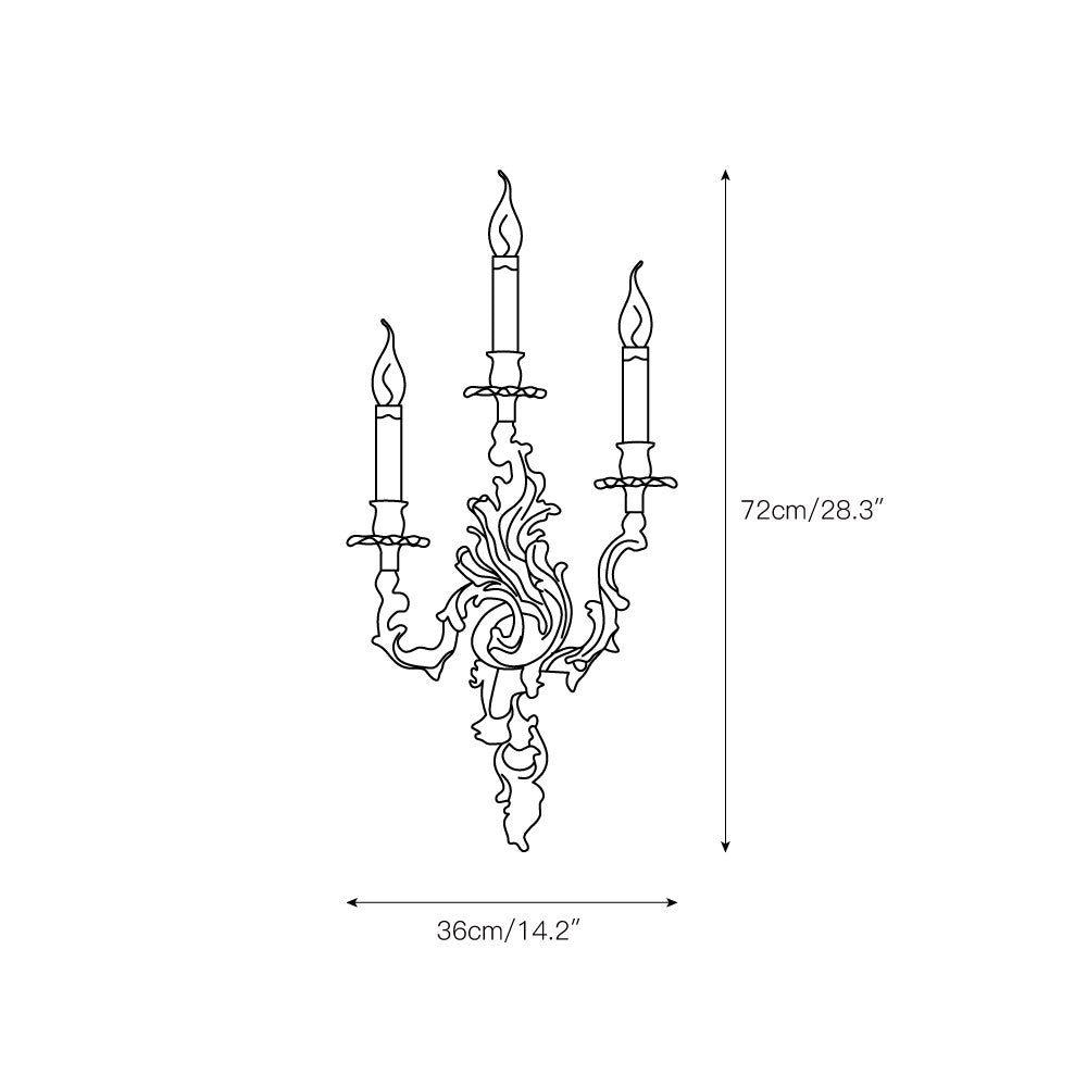 Freyza | Veraee Vintage Nordic Wall Light – Nordic Bedroom Hallway