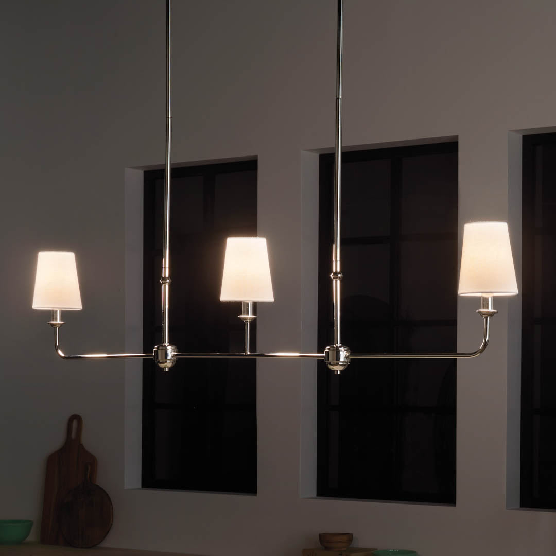 Freyza | Mymareth lineare Pendelleuchte – Esszimmer, Wohnzimmer