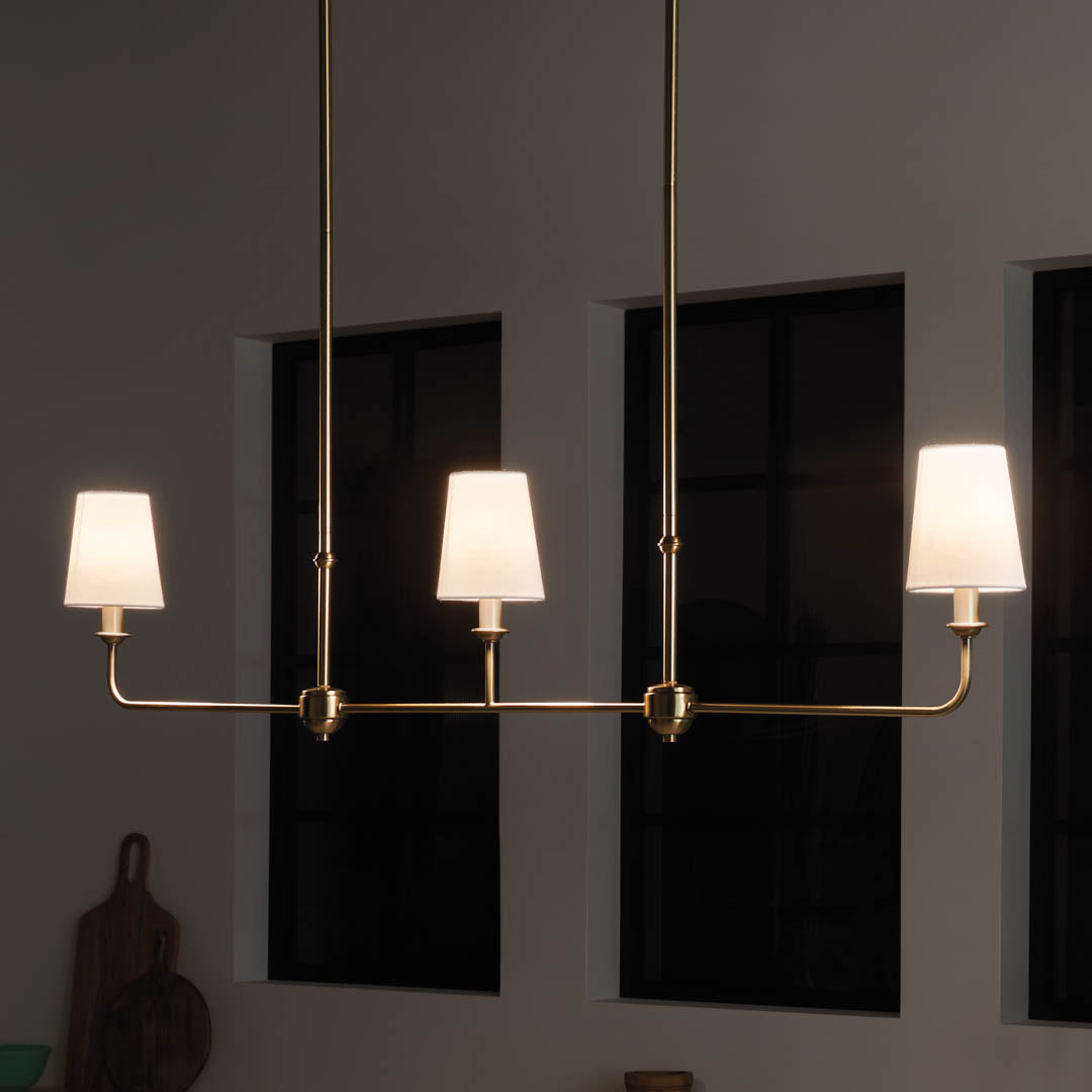 Freyza | Mymareth lineare Pendelleuchte – Esszimmer, Wohnzimmer