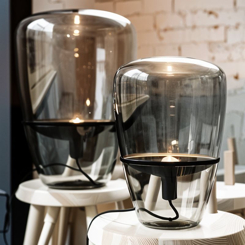Palloncino | Elegant Hand-Blown Glass Table Lamp for Living Room 1