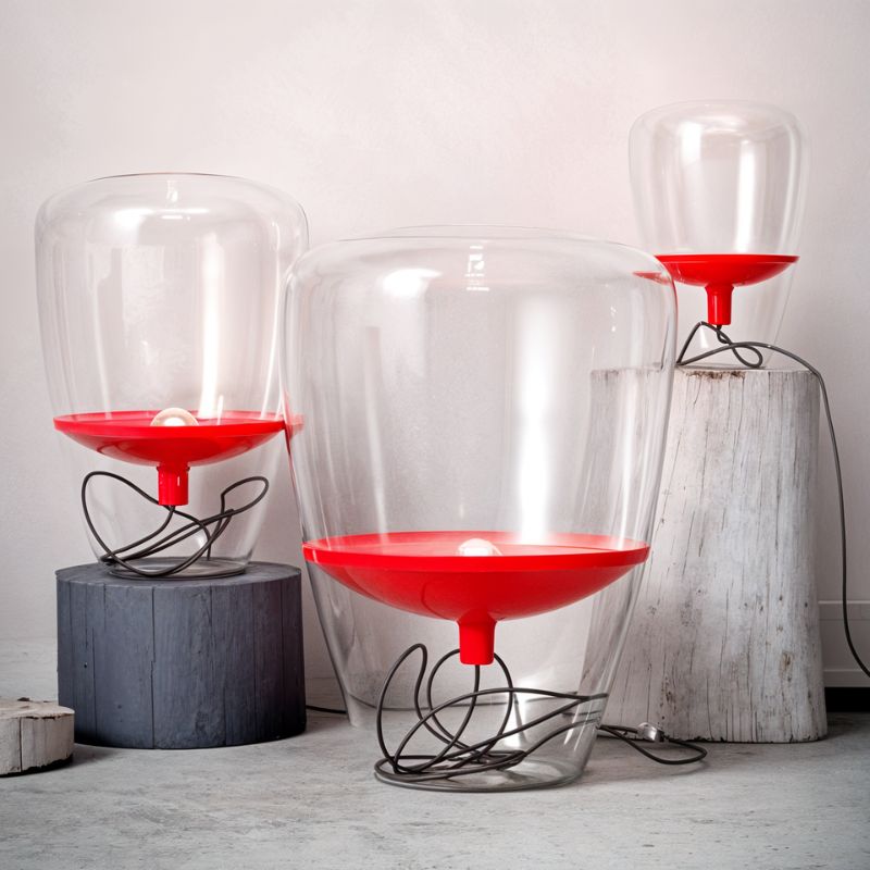 Palloncino | Elegant Hand-Blown Glass Table Lamp for Living Room 5