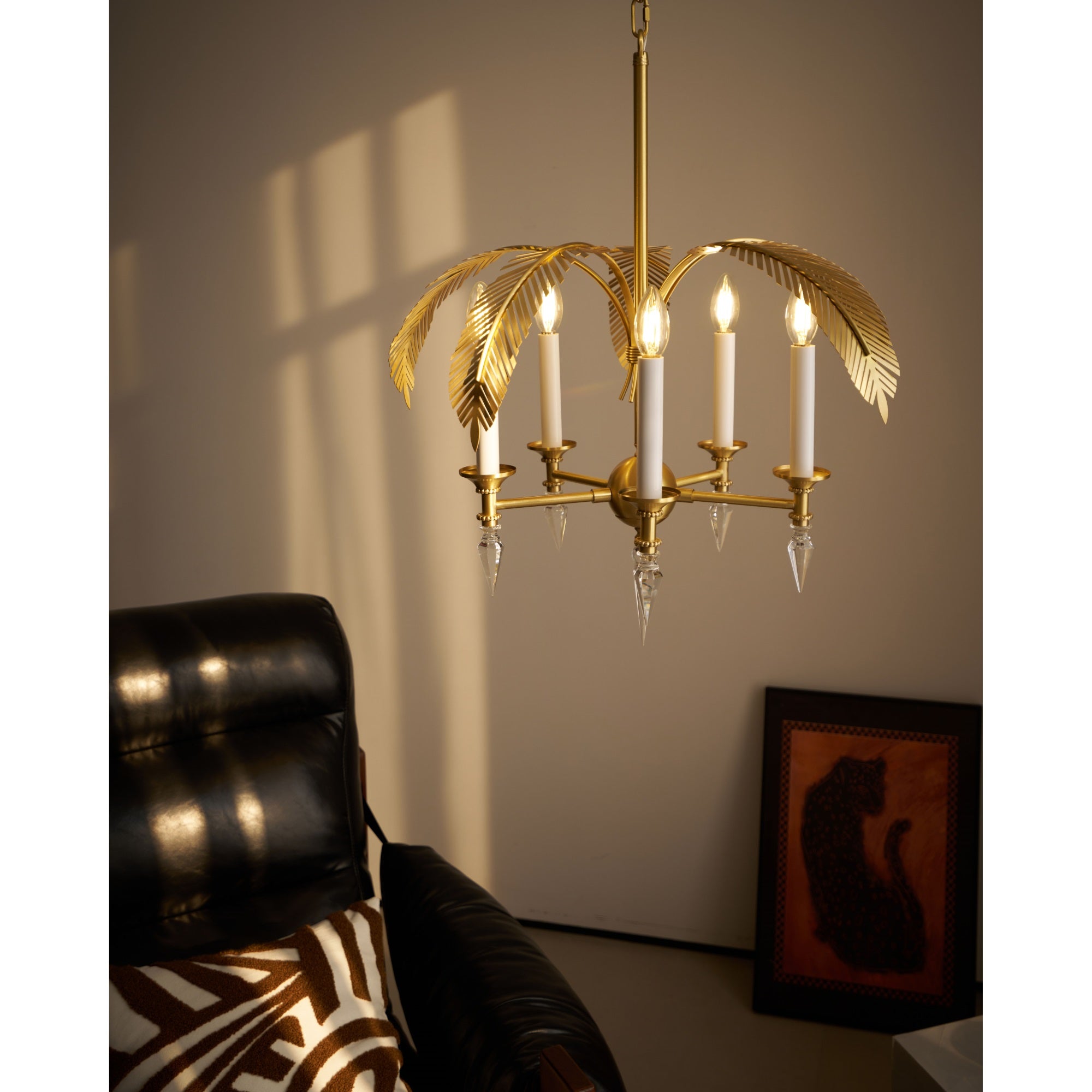 Freyza | Italis Frond Chandelier Chandelier – Dining Room Living Room