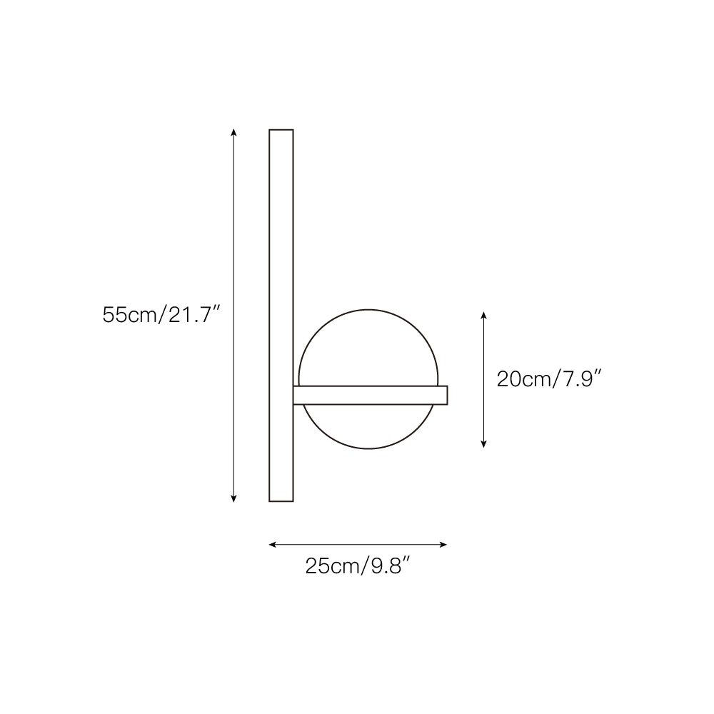 Freyza | Olthaarae Plastic Wall Wall Light – Bedroom Hallway