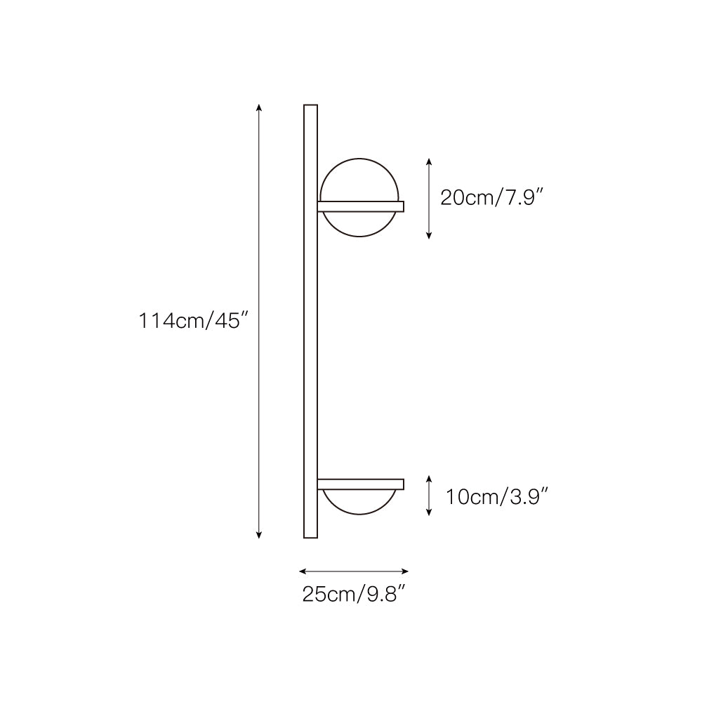 Freyza | Olthaarae Plastic Wall Wall Light – Bedroom Hallway