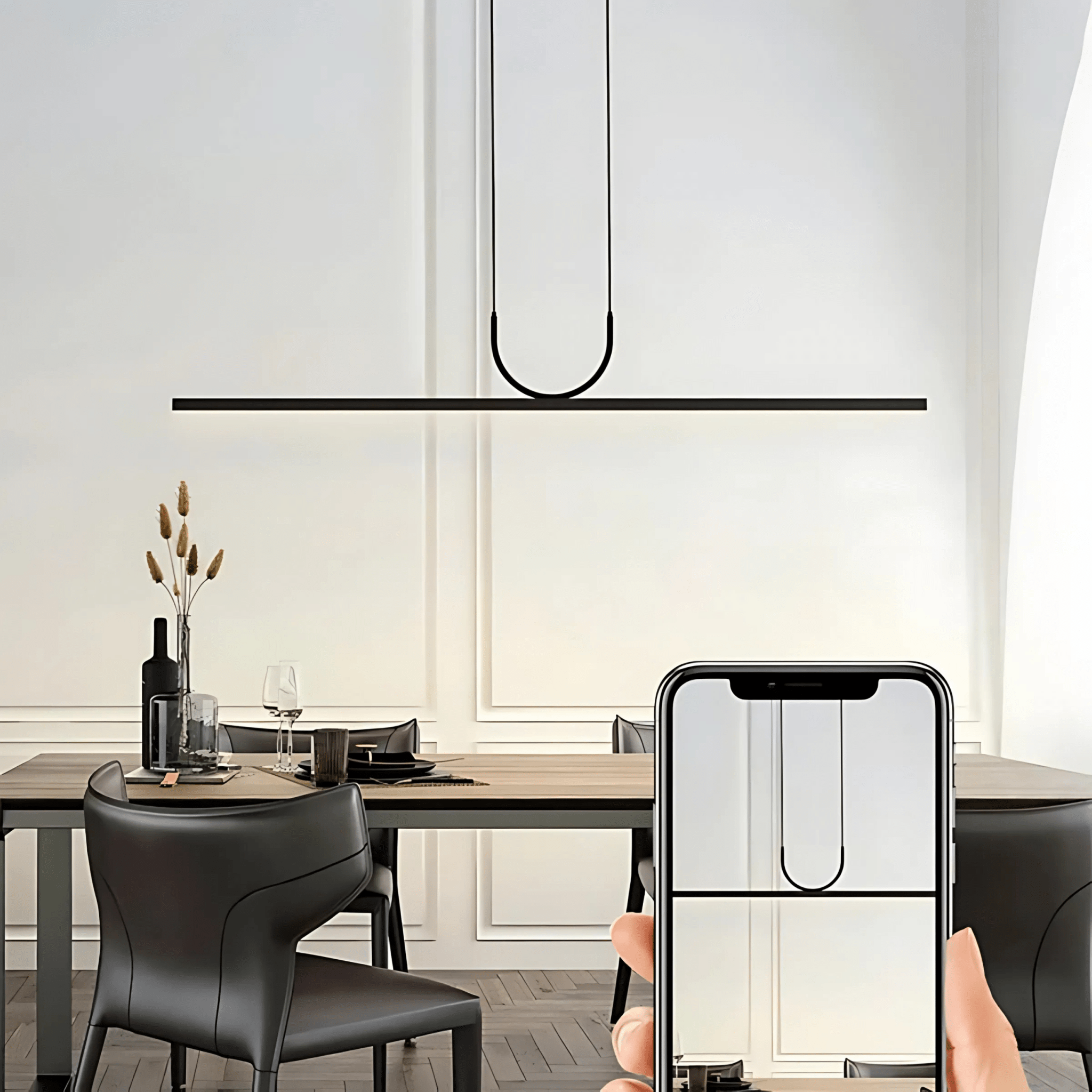 Freyza - PanoramaLight | Elegant Modern Minimalist LED Pendant Lighting Fixture