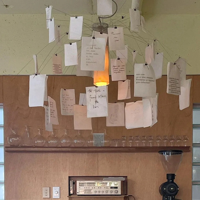 Freyza | Ortheen Paper Chandelier Chandelier – Dining Room Living Room