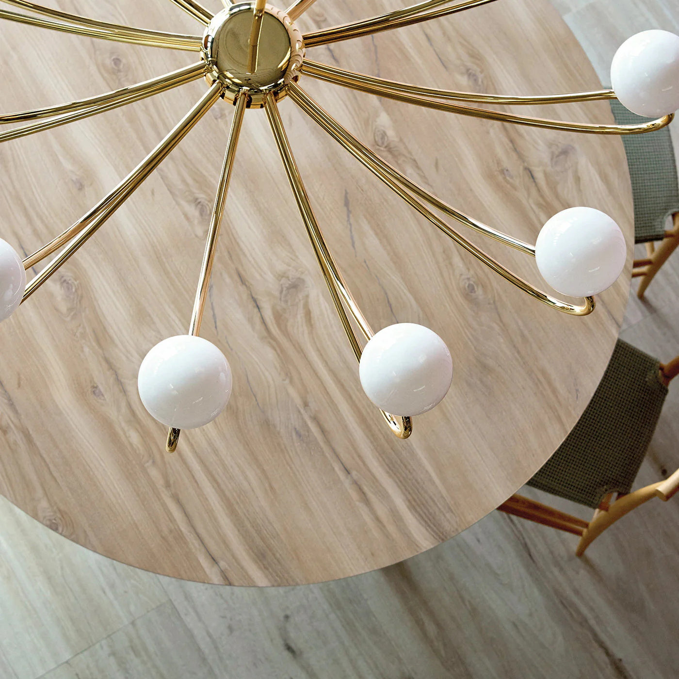 Freyza | Aurlaeir Elegance Vintage Brass Glass Chandelier – Vintage Dining Room Living Room