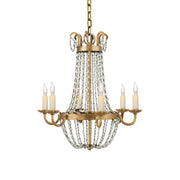 Freyza | Oraeisra Vintage Flea Crystal Chandelier – Vintage Dining Room Living Room