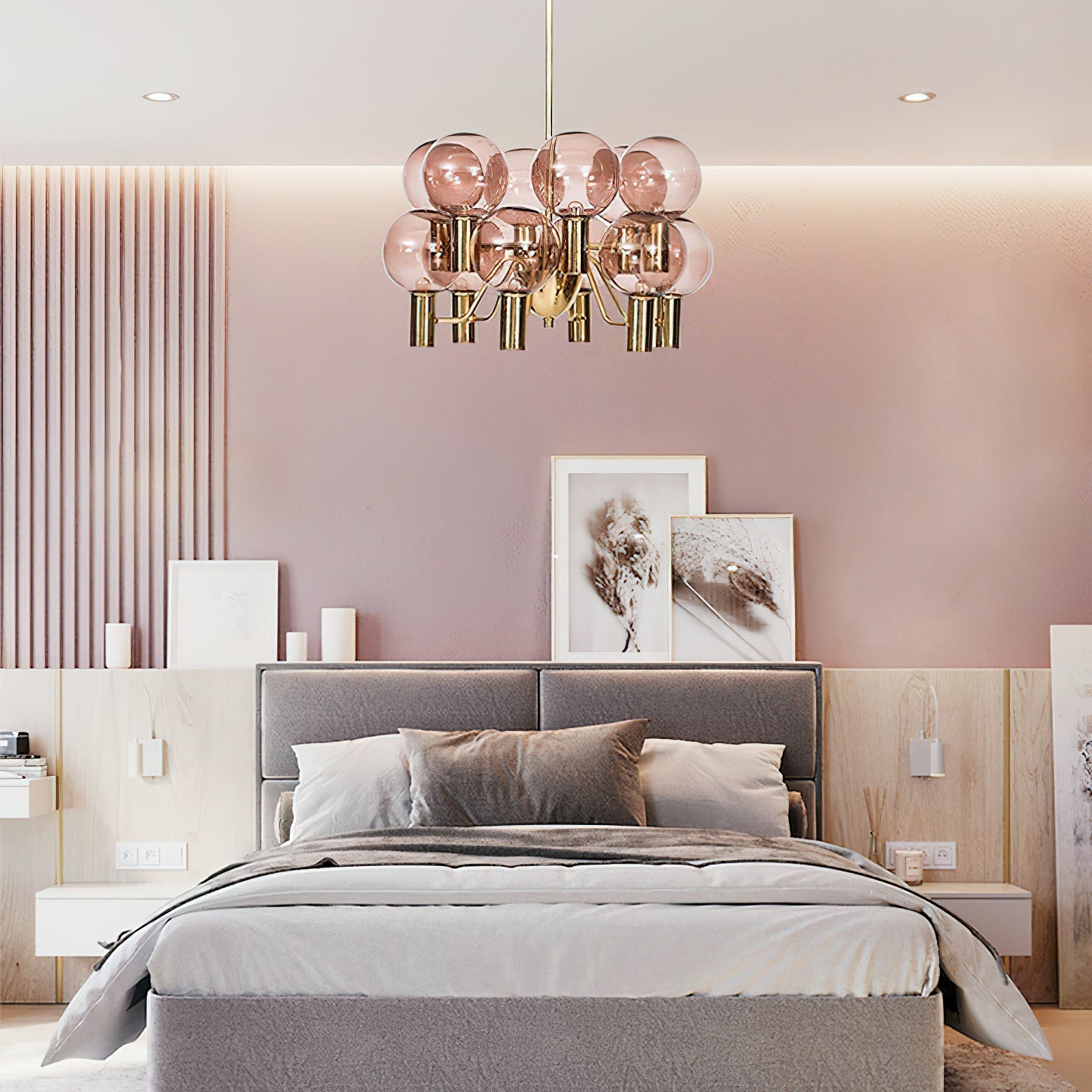 Freyza | Evmarara Postmodern Luxury Glass Chandelier – Modern Dining Room Living Room