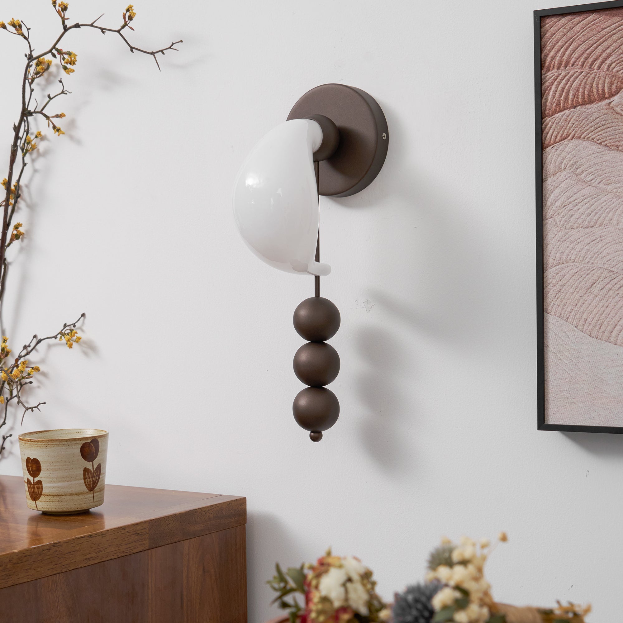 Freyza | Applique murale en verre créative Vesilara – chambre, couloir