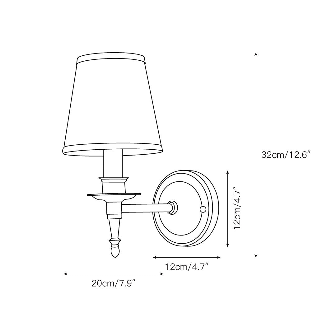 Freyza | Ilthean Vintage Industrial Wall Light – Industrial Bedroom Hallway
