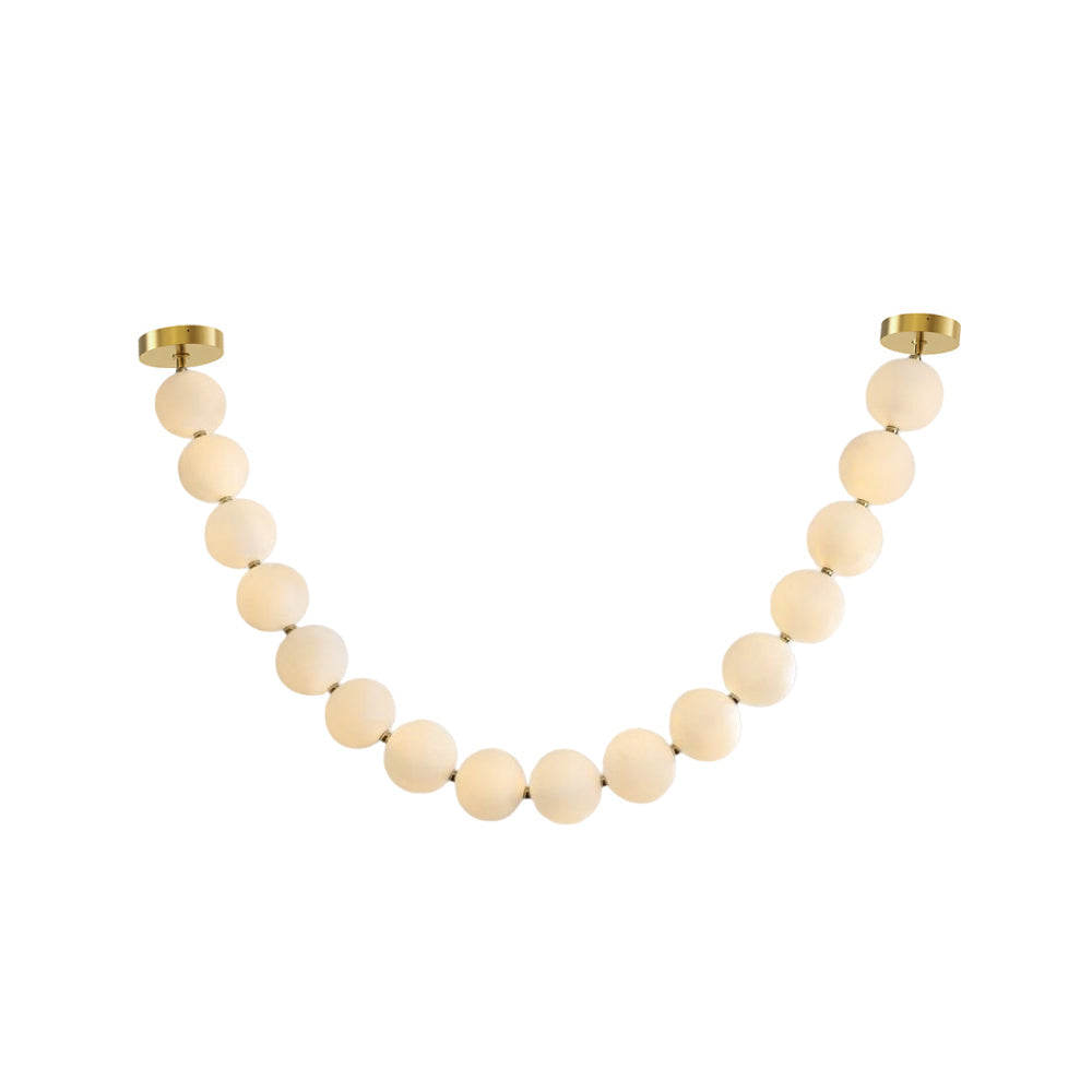 Freyza | Icarara Pearl Necklace Glass Chandelier – Dining Room Living Room