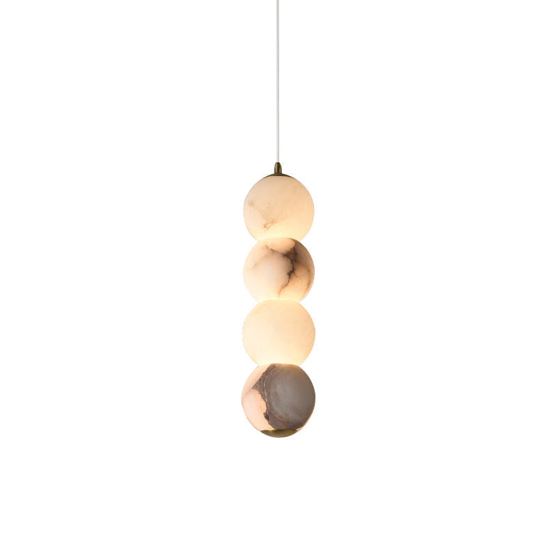 Freyza | Elore Pearl Alabaster Pendant Light – Kitchen Dining Room