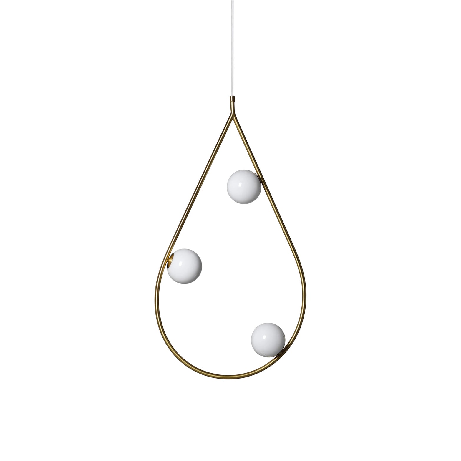 Freyza | Ertheion-Perlen-Messing-Messing-Glas-Pendelleuchte – Küche Esszimmer