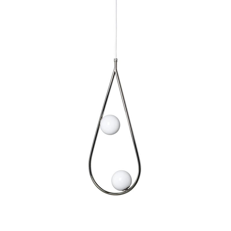 Freyza | Ertheion-Perlen-Messing-Messing-Glas-Pendelleuchte – Küche Esszimmer