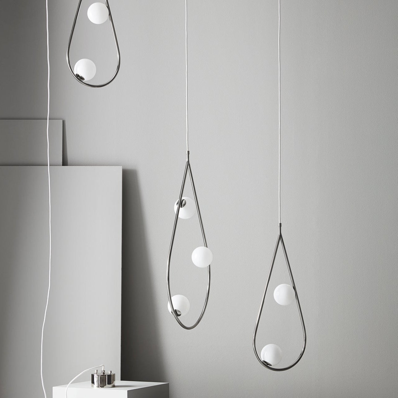 Freyza | Ertheion-Perlen-Messing-Messing-Glas-Pendelleuchte – Küche Esszimmer